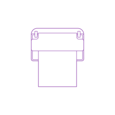 Fixtures Bathroom Dispenser Ikea Voxnan Toilet Paper Roll Holder Laser Cut Svg File, Free Vectors File